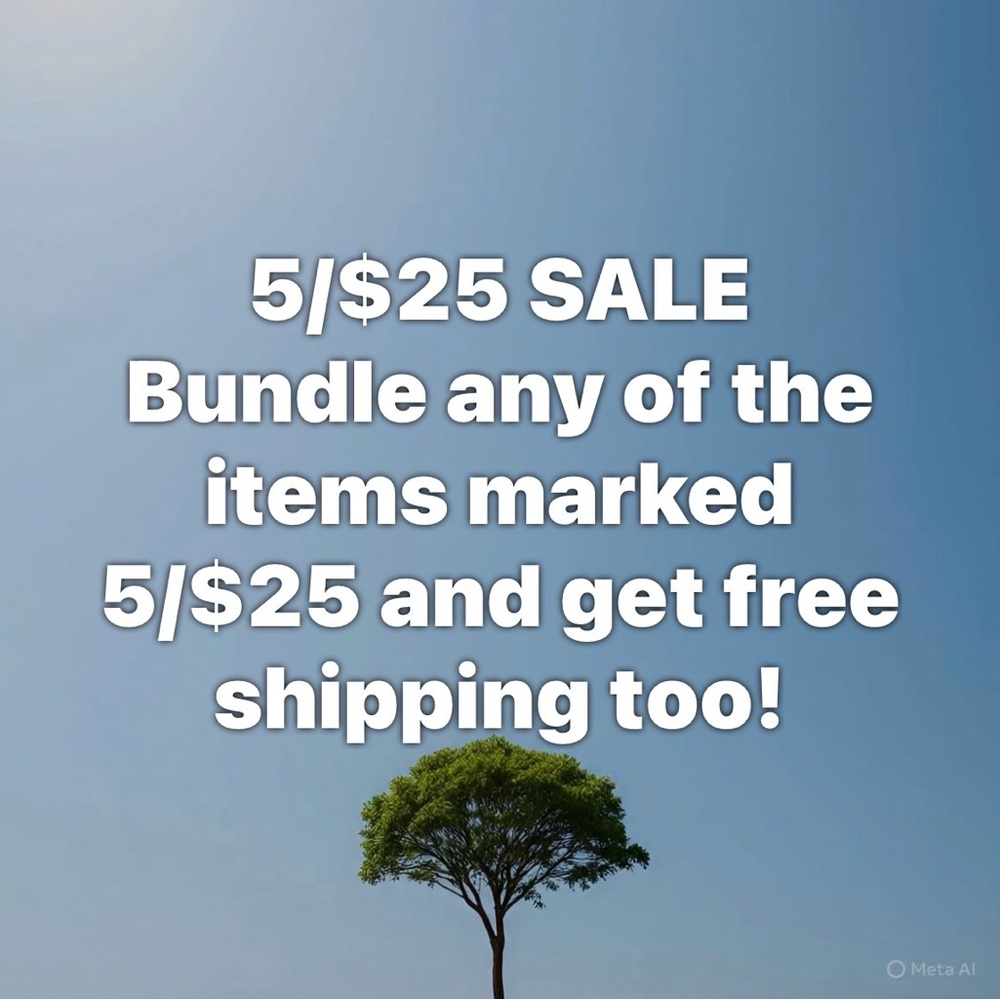 5/$25 Sale Bundle Offer